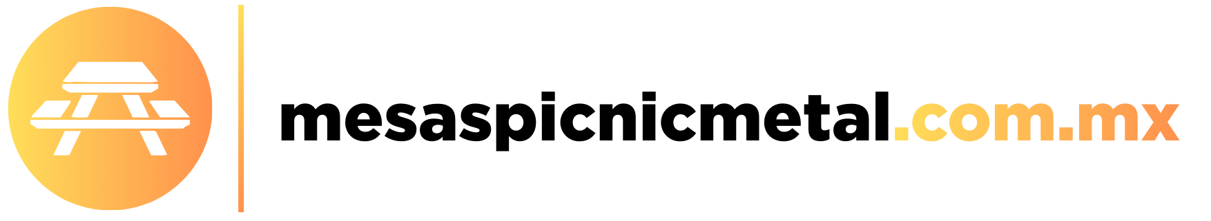 Mesas picnic de metal